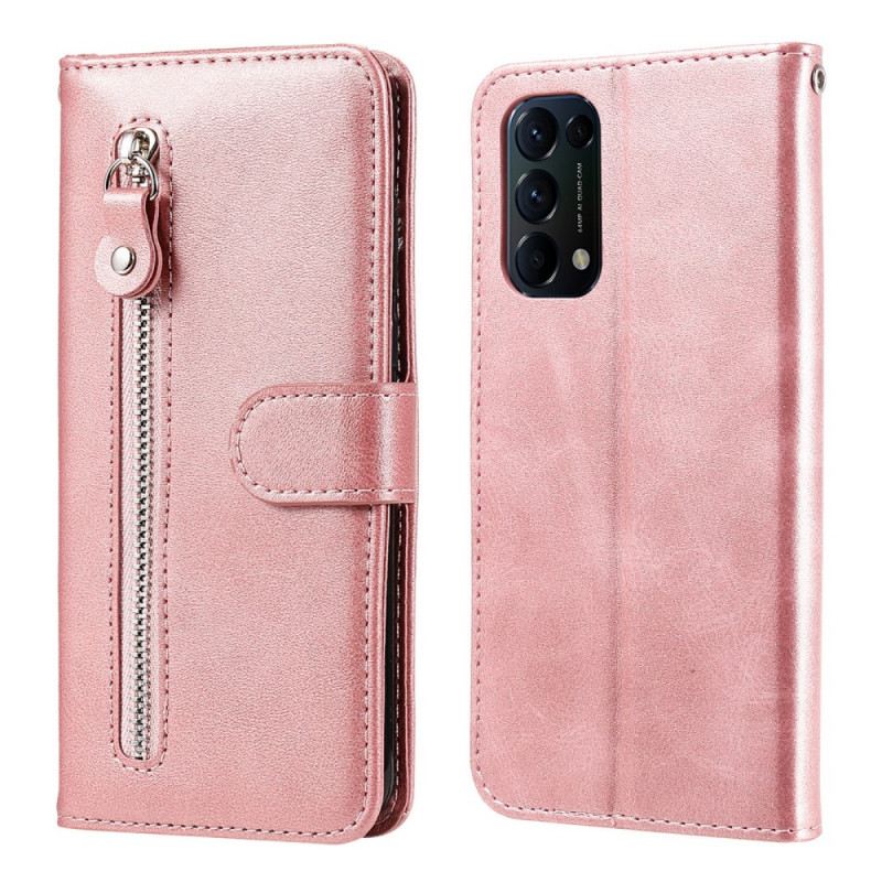 Fliptok / Bőrtok Oppo Find X3 Lite Pénztárca