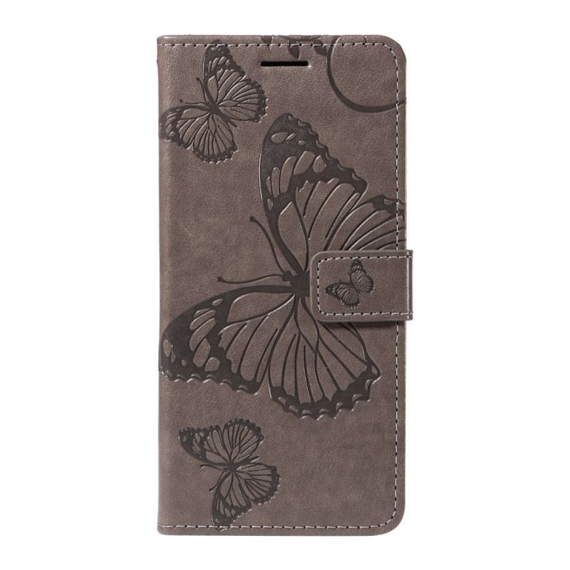 Bőrtok Oppo Reno 13 Pro 5g Óriás Pillangók