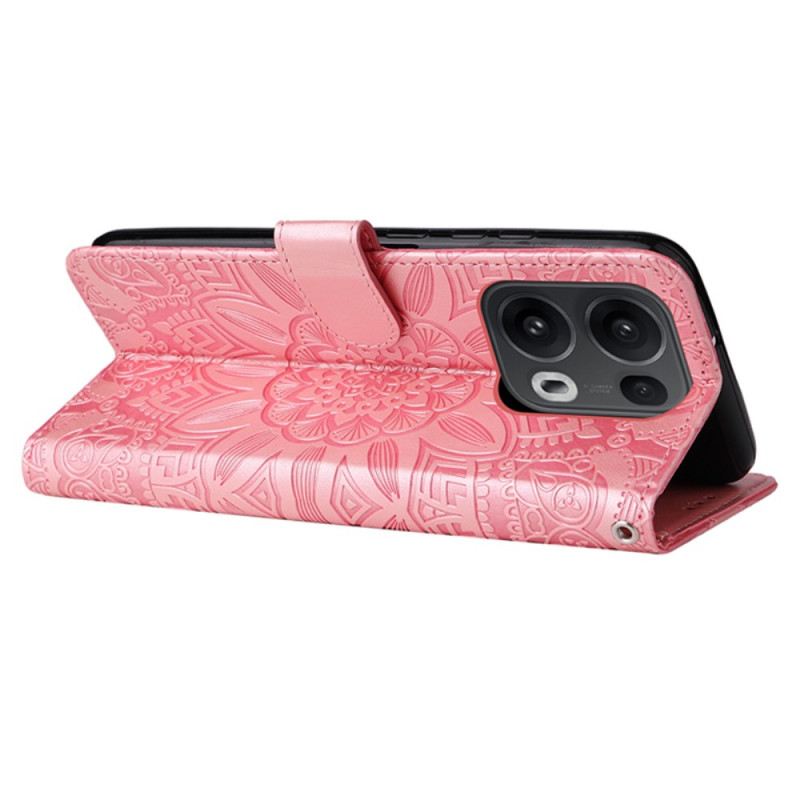 Kinyitható Tokok Oppo Reno 13 Pro 5g Napraforgó