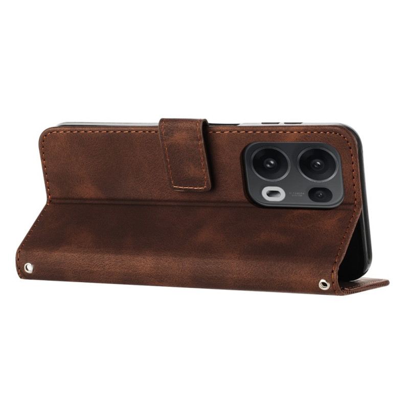 Kinyitható Tokok Oppo Reno 13 Pro 5g Vonalak