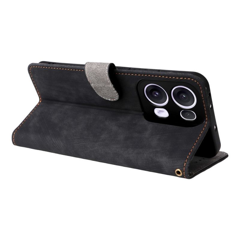 Oppo Reno 13 Pro 5g Rfid Velúr Hatású Szíj