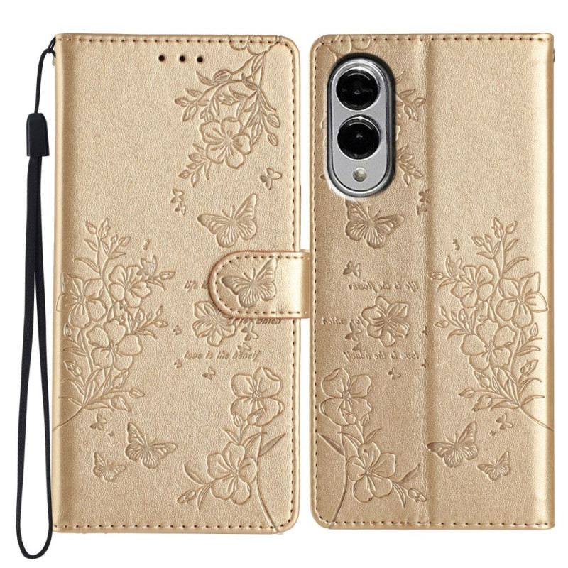 Bőrtok Samsung Galaxy S25 5g Edge Ázsiai Tájkép