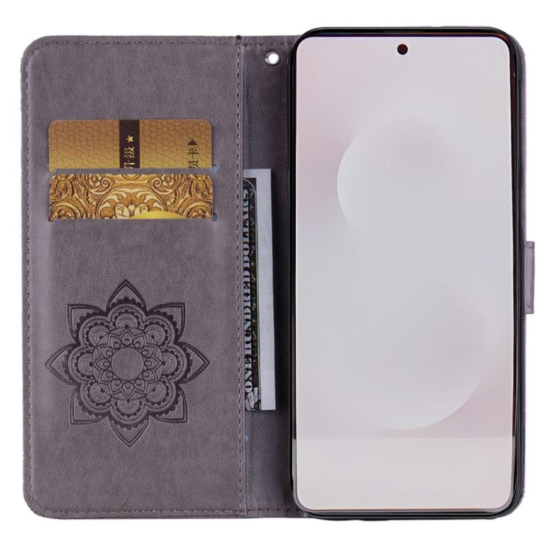 Bőrtok Samsung Galaxy S25 5g Edge Baglyok És Pánt