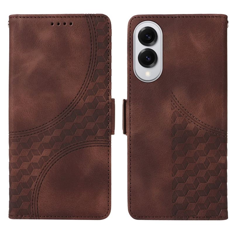 Bőrtok Samsung Galaxy S25 5g Edge Csillagos Minta