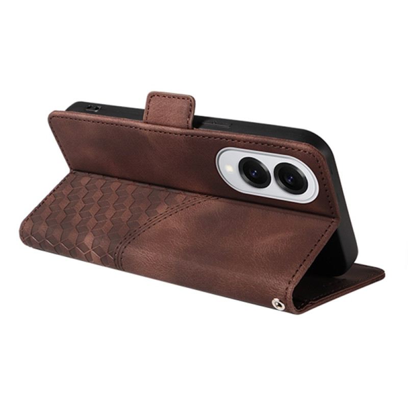 Bőrtok Samsung Galaxy S25 5g Edge Csillagos Minta