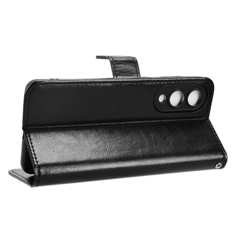 Bőrtok Samsung Galaxy S25 5g Edge Feltűnő Műbőr