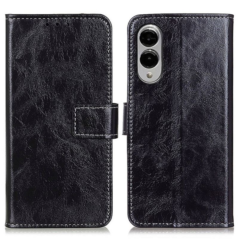 Bőrtok Samsung Galaxy S25 5g Edge Fényes