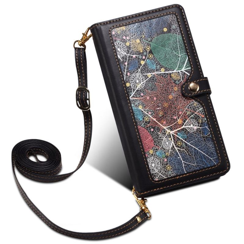 Bőrtok Samsung Galaxy S25 5g Edge Galaxis Sorozat Eseble