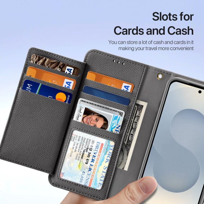 Bőrtok Samsung Galaxy S25 5g Edge Lawa Sorozatú Dux Ducis