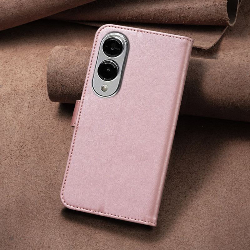 Bőrtok Samsung Galaxy S25 5g Edge Lóheremintás