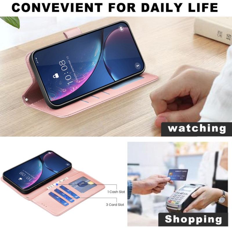 Bőrtok Samsung Galaxy S25 5g Edge Lóheremintás