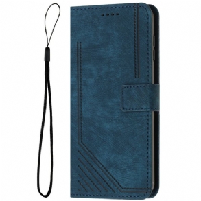 Bőrtok Samsung Galaxy S25 5g Edge Retro Dizájn