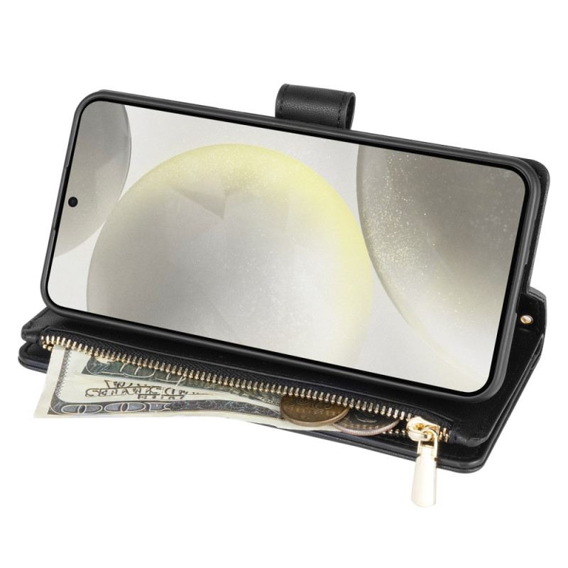 Bőrtok Samsung Galaxy S25 5g Edge Steppelt Pénztárca