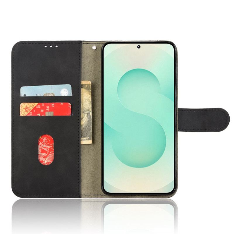 Bőrtok Samsung Galaxy S25 5g Edge Velúr Hatású