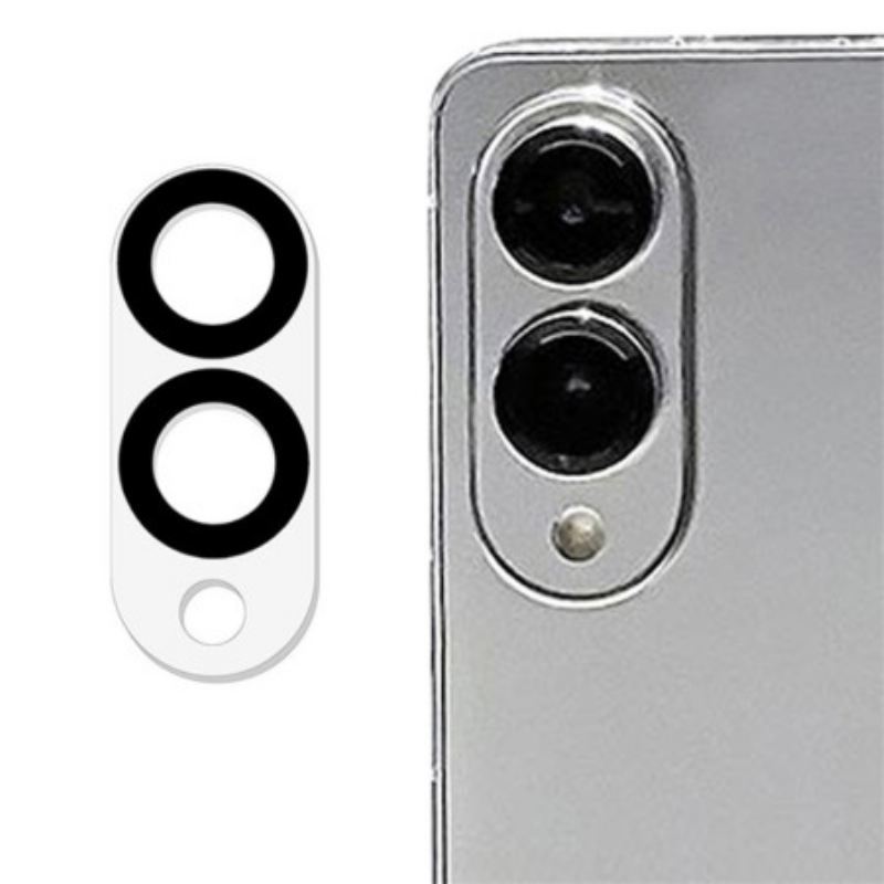 Edzett Üveg Lencsevédő Samsung Galaxy S25 Edge-hez (fekete Kör Alakú Kialakítás)