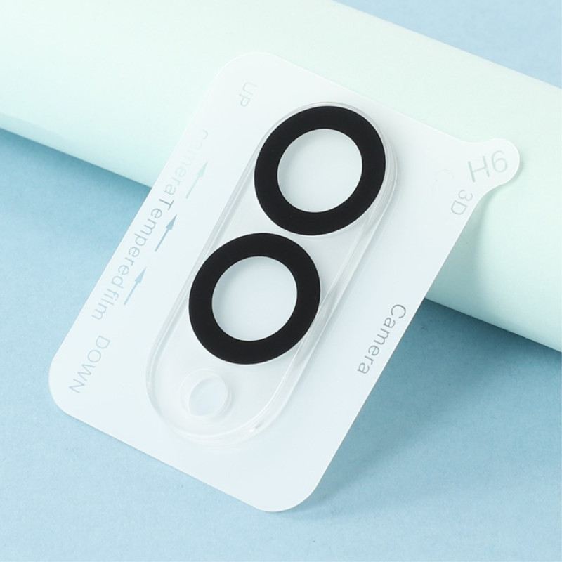 Edzett Üveg Lencsevédő Samsung Galaxy S25 Edge-hez (fekete Kör Alakú Kialakítás)