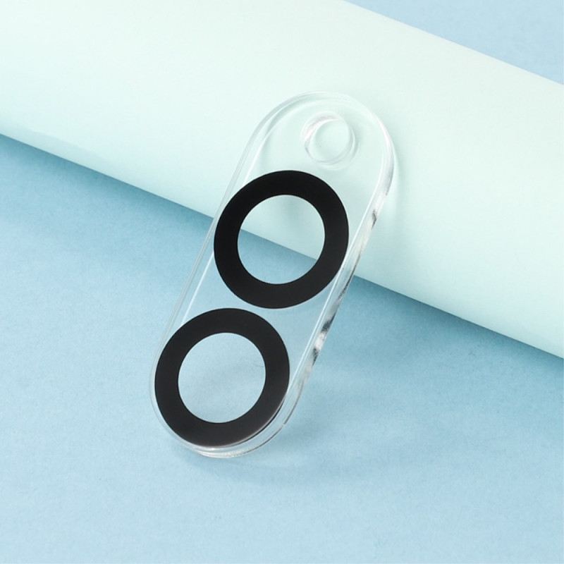 Edzett Üveg Lencsevédő Samsung Galaxy S25 Edge-hez (fekete Kör Alakú Kialakítás)