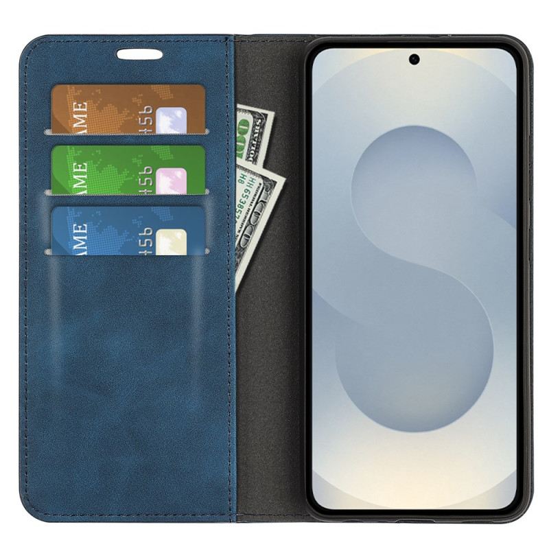 Fliptok Samsung Galaxy S25 5g Edge Bőr Stílusú