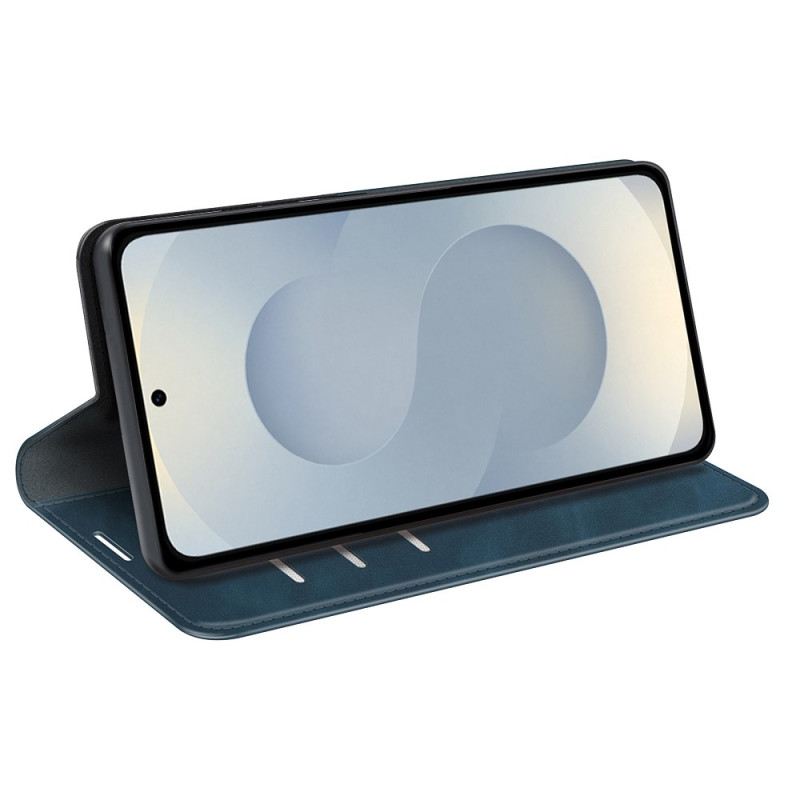 Fliptok Samsung Galaxy S25 5g Edge Bőr Stílusú