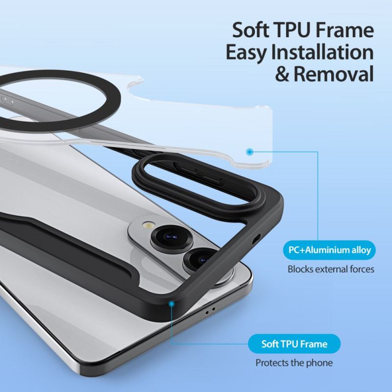 Fliptok Samsung Galaxy S25 5g Edge Dux Ducis Pro Sorozatú Bőrtok X Kivitelben