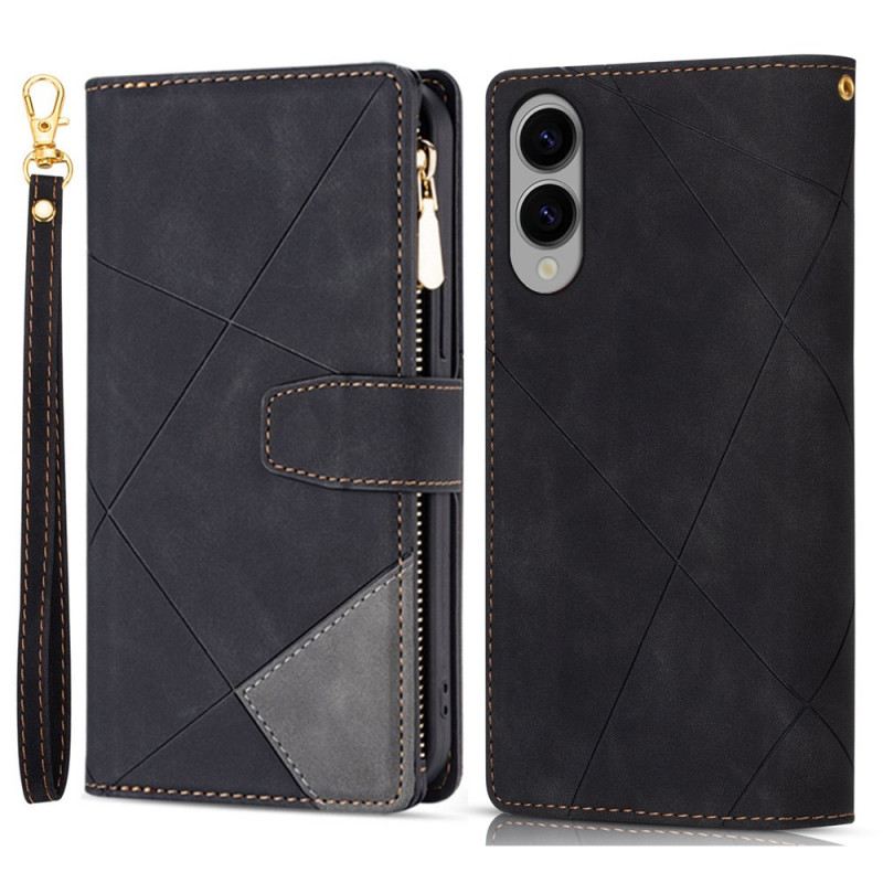 Fliptok Samsung Galaxy S25 5g Edge Gyémántmintás Pénztárca