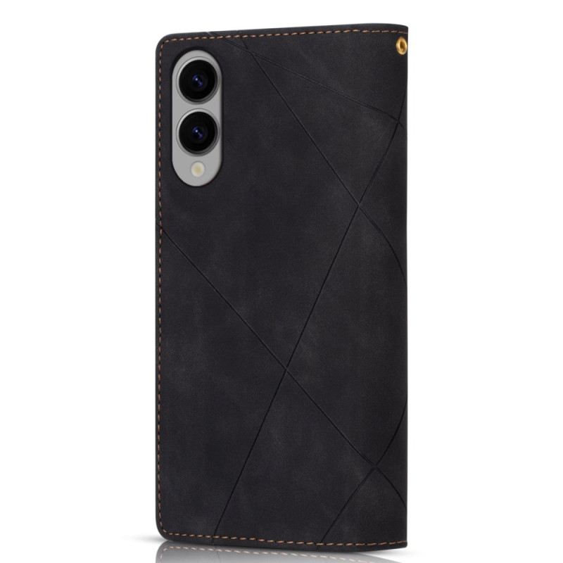 Fliptok Samsung Galaxy S25 5g Edge Gyémántmintás Pénztárca