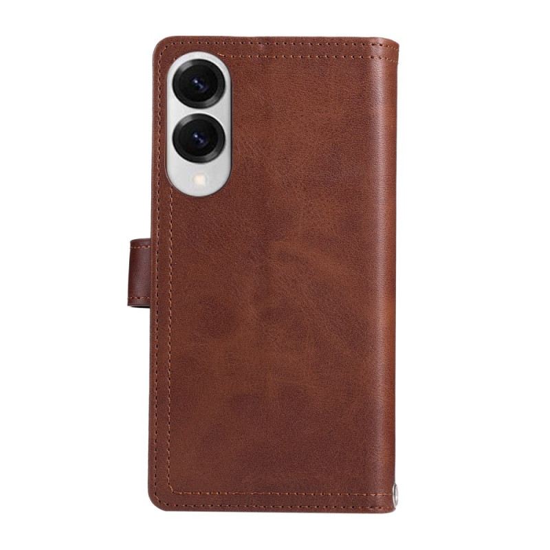 Fliptok Samsung Galaxy S25 5g Edge Mágneses Pénztárca És Nyakpánt