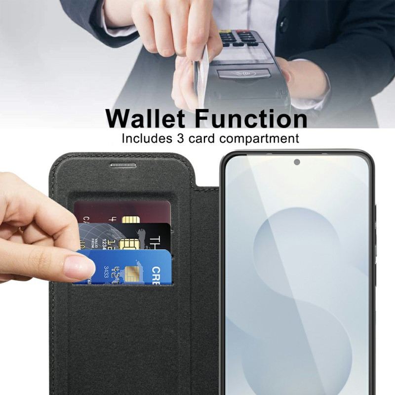 Fliptok Samsung Galaxy S25 5g Edge Magsafe Kompatibilis Rfid-blokkolással