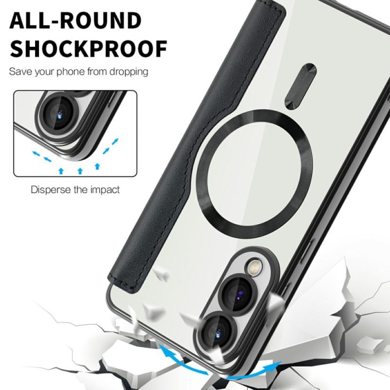 Fliptok Samsung Galaxy S25 5g Edge Magsafe Kompatibilis Rfid-blokkolással