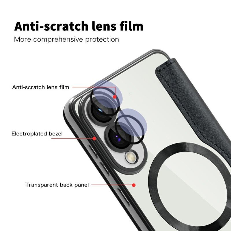 Fliptok Samsung Galaxy S25 5g Edge Magsafe Kompatibilis Rfid-blokkolással