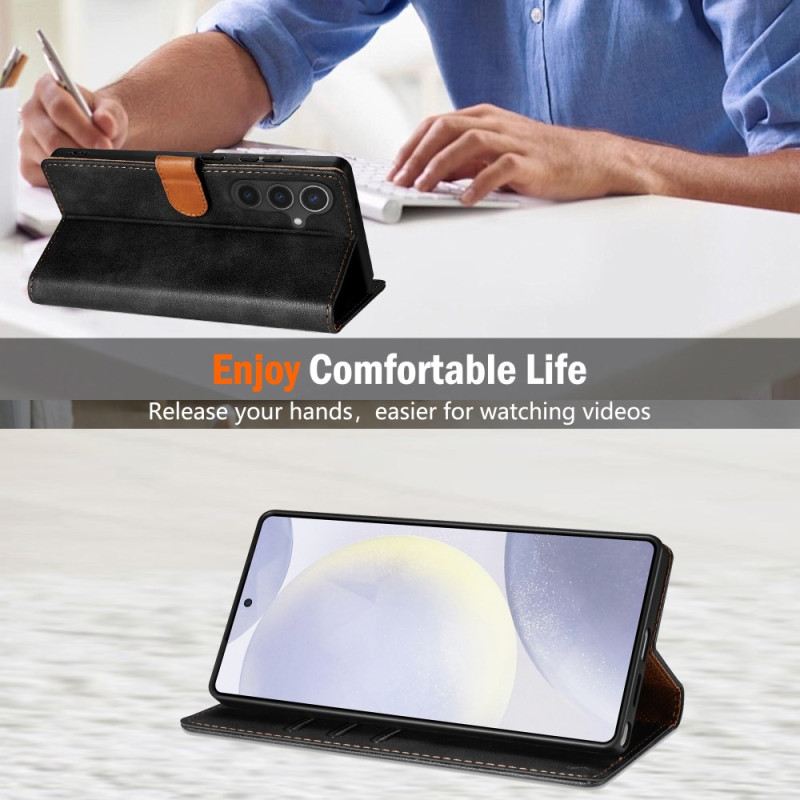 Fliptok Samsung Galaxy S25 5g Edge N.bekus Vintage Stílusú