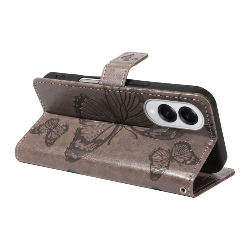 Fliptok Samsung Galaxy S25 5g Edge Óriás Pillangóminta