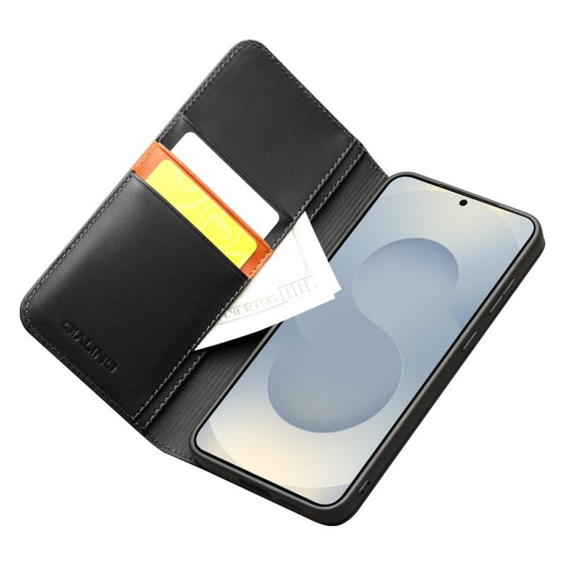 Fliptok Samsung Galaxy S25 5g Edge Presztízs Qialino Pénztárca