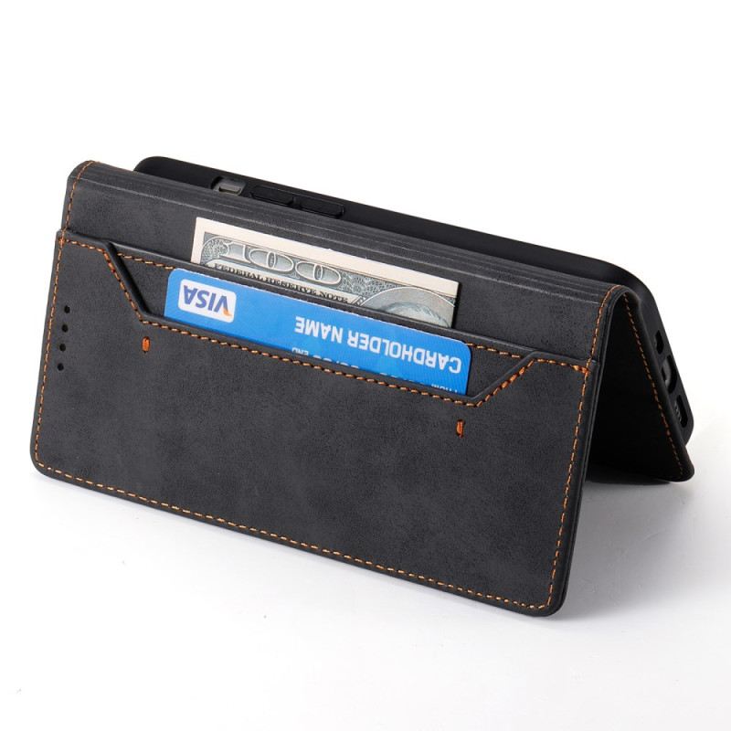 Fliptok Samsung Galaxy S25 5g Edge Rfid Blokkoló Műbőr