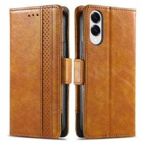 Kinyitható Bőrtok Samsung Galaxy S25 5g Edge Caseneo