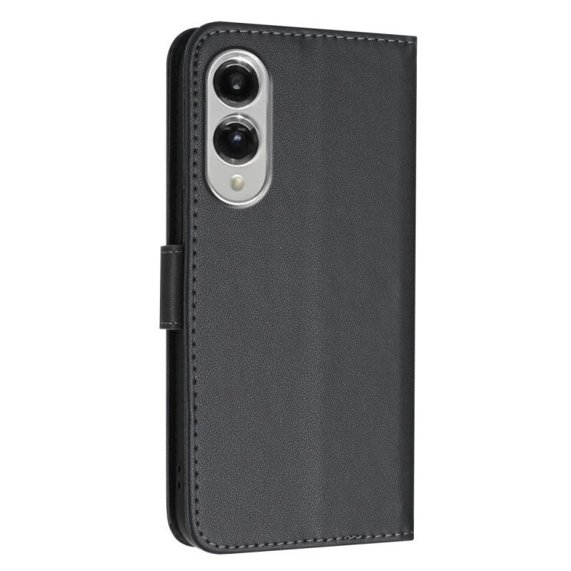 Kinyitható Tokok Samsung Galaxy S25 5g Edge Háromszögmintás