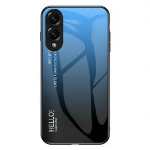 Mobiltelefon Tokok Samsung Galaxy S25 5g Edge Edzett Üveg Hello