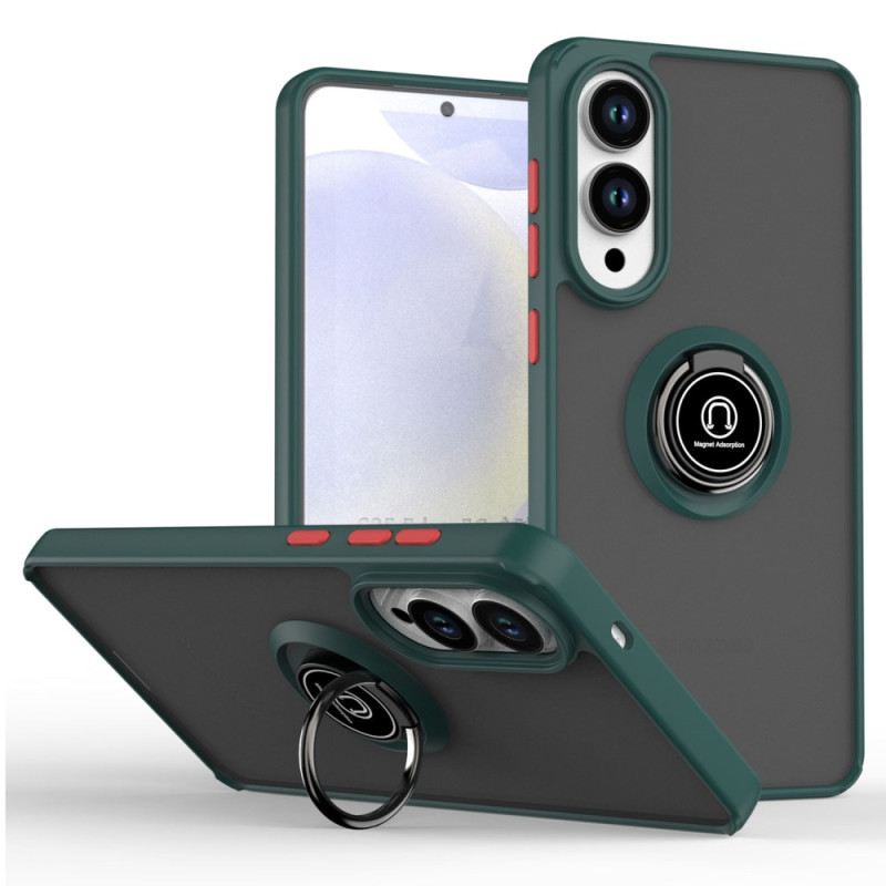 Mobiltelefon Tokok Samsung Galaxy S25 5g Edge Ütésálló Gyűrűtartó