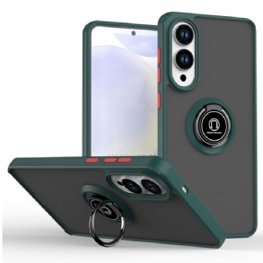 Mobiltelefon Tokok Samsung Galaxy S25 5g Edge Ütésálló Gyűrűtartó