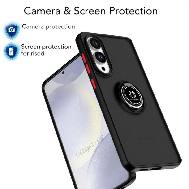 Mobiltelefon Tokok Samsung Galaxy S25 5g Edge Ütésálló Gyűrűtartó