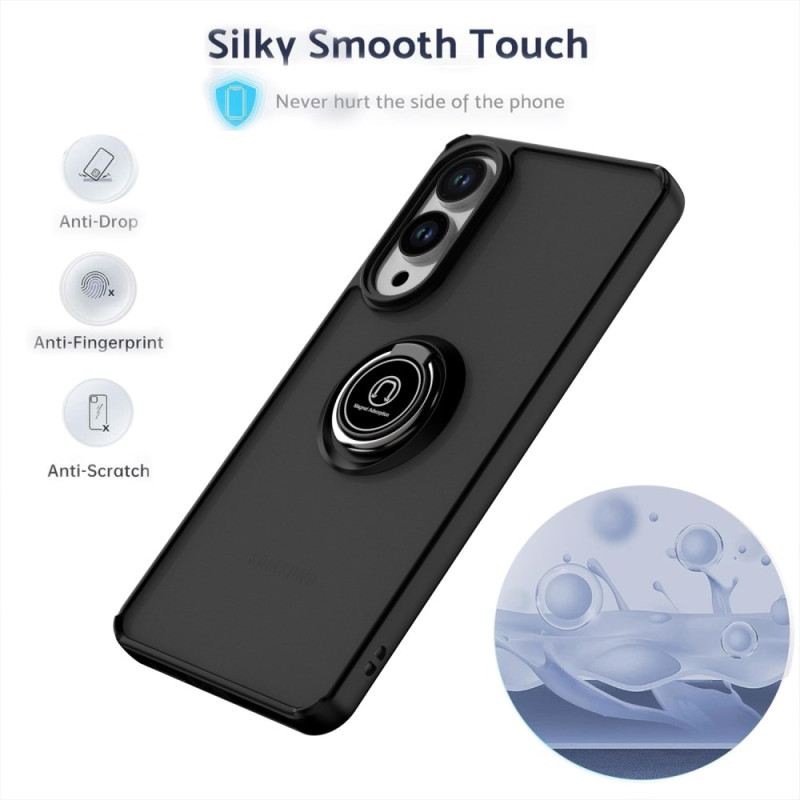 Mobiltelefon Tokok Samsung Galaxy S25 5g Edge Ütésálló Gyűrűtartó