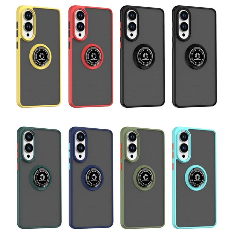 Mobiltelefon Tokok Samsung Galaxy S25 5g Edge Ütésálló Gyűrűtartó