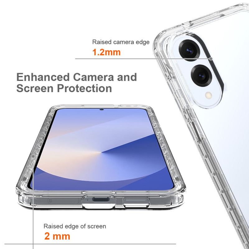 Telefontok Samsung Galaxy S25 5g Edge 2 Az 1-ben Átlátszó