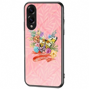 Telefontok Samsung Galaxy S25 5g Edge Edzett Üveg Pillangó