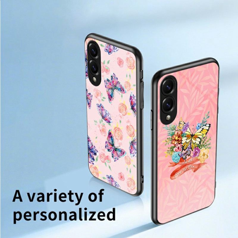 Telefontok Samsung Galaxy S25 5g Edge Edzett Üveg Pillangó