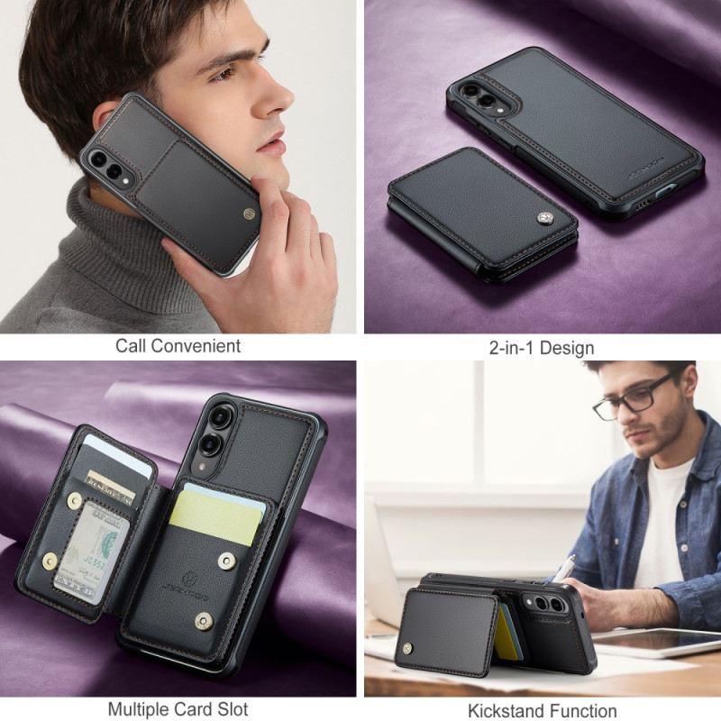 Telefontok Samsung Galaxy S25 5g Edge Levehető Jeehood Mágneskártya-tartó