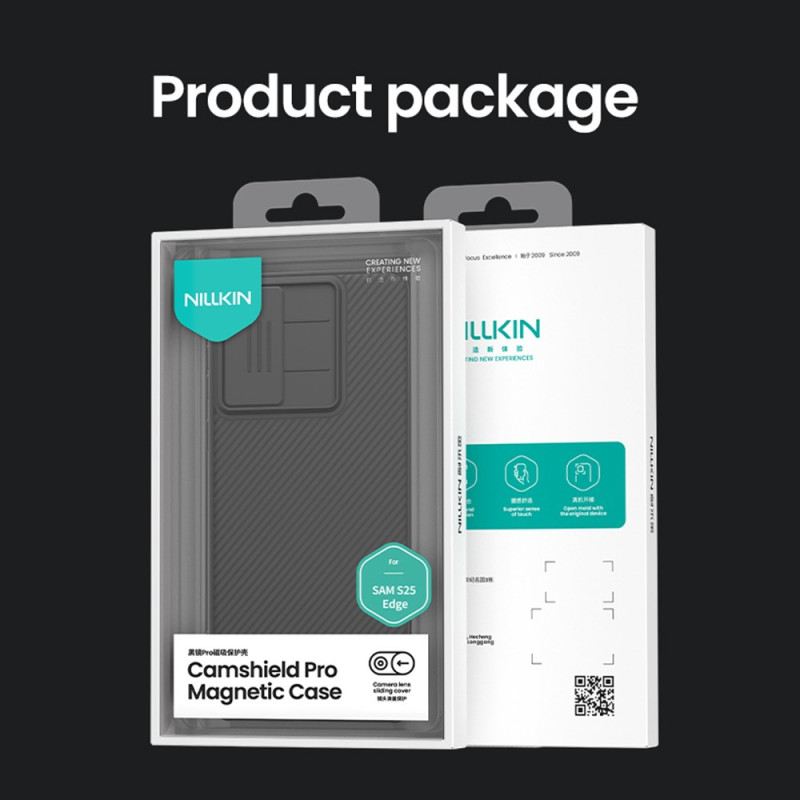 Tok Samsung Galaxy S25 5g Edge Camshield Pro Csúszó Kamerafedéllel Nillkin