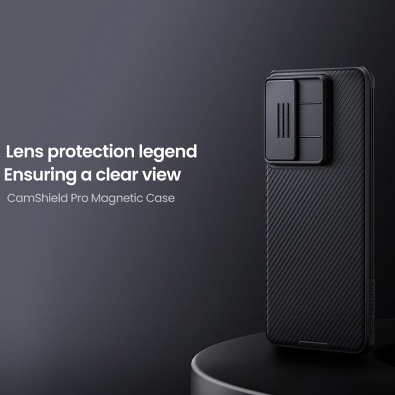 Tok Samsung Galaxy S25 5g Edge Camshield Pro Csúszó Kamerafedéllel Nillkin