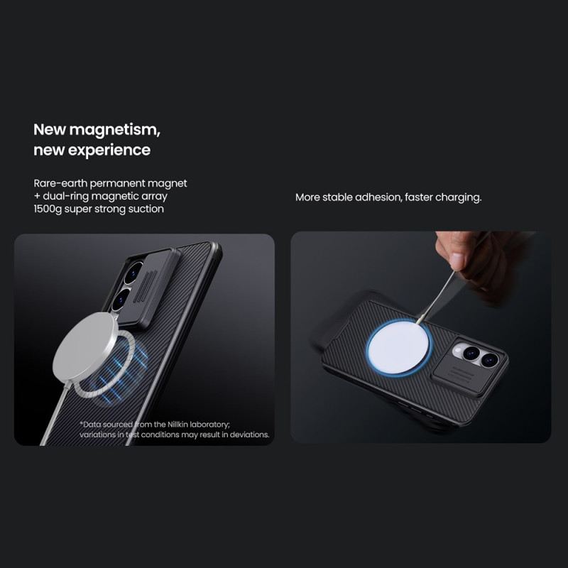 Tok Samsung Galaxy S25 5g Edge Camshield Pro Csúszó Kamerafedéllel Nillkin