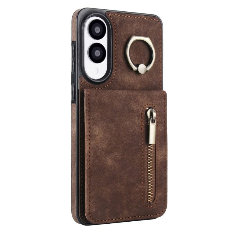 Tok Samsung Galaxy S25 5g Edge Cipzáras Pénztárca Rfid Technológiával